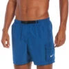 Nike - Belted Packable 5" Volley Short (Dk Marina Blue)