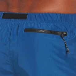 Nike - Belted Packable 5" Volley Short (Dk Marina Blue) -Nike Swim Equipment Discount Store nike belted packable 5 volley short dk marina blue 5