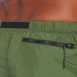 Nike - Belted Packable 5" Volley Short (Treeline) -Nike Swim Equipment Discount Store nike belted packable 5 volley short treeline 5