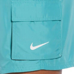 Nike - Belted Packable 5" Volley Short (Washed Teal) 7 Nike - Belted Packable 5" Volley Short (Washed Teal) -Nike Swim Equipment Discount Store nike belted packable 5 volley short washed teal 3