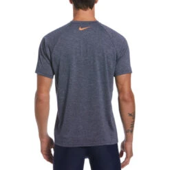 Nike Swim Equipment Discount Store -Nike Swim Equipment Discount Store nike collage logo short sleeve hydroguard midnight navy 2