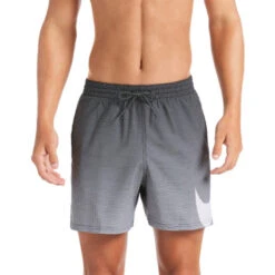 Nike - Color Fade Vital 5" Volley Short (Black) -Nike Swim Equipment Discount Store nike color fade vital 5 volley short black 3