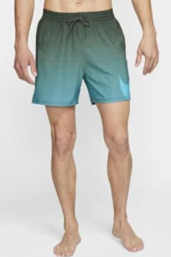 Nike - Color Fade Vital 5" Volley Short (Galactic Jade) -Nike Swim Equipment Discount Store nike color fade vital 5 volley short galactic jade 4