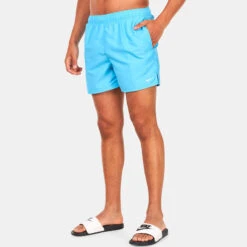 Nike - Essential Lap 5" Volley Short (Chlorine Blue) -Nike Swim Equipment Discount Store nike essential lap 5 volley short chlorine blue 7