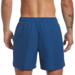 Nike - Essential Lap 5" Volley Short (Dk Marina Blue) -Nike Swim Equipment Discount Store nike essential lap 5 volley short dk marina blue 3