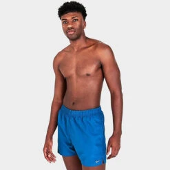 Nike - Essential Lap 5" Volley Short (Dk Marina Blue) -Nike Swim Equipment Discount Store nike essential lap 5 volley short dk marina blue 4