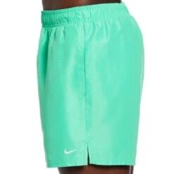 Nike - Essential Lap 5" Volley Short (Electric Algae) -Nike Swim Equipment Discount Store nike essential lap 5 volley short electric algae 3