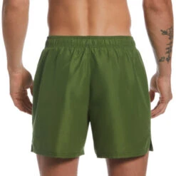 Nike - Essential Lap 5" Volley Short (Treeline) -Nike Swim Equipment Discount Store nike essential lap 5 volley short treeline 3