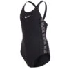 Nike - Girl's Logo Tape Fastback One Piece (Black)