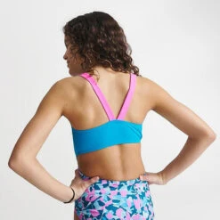 Nike - Girls' Shred Camo Asymmetrical Monokini (Blue Lightning) -Nike Swim Equipment Discount Store nike girls shred camo asymmetrical monokini blue lightning 3