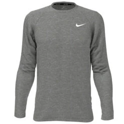 Nike - Heather Long Sleeve Hydroguard (Particle Grey) 9 Nike - Heather Long Sleeve Hydroguard (Particle Grey) -Nike Swim Equipment Discount Store nike heather long sleeve hydroguard particle grey 5