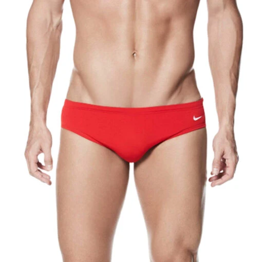 Nike - Men's Hydrastrong Brief (University Red) 1 Nike - Men's Hydrastrong Brief (University Red) -Nike Swim Equipment Discount Store nike hydrastrong brief university red 1