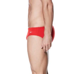 Nike - Men's Hydrastrong Brief (University Red) -Nike Swim Equipment Discount Store nike hydrastrong brief university red 3
