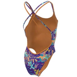 Nike - Hydrastrong Multiple Print Spiderback One Piece (Psychic Purple) -Nike Swim Equipment Discount Store nike hydrastrong multiple print spiderback one piece psychic purple 1 6