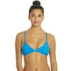 Nike - Hydrastrong Solid Tie Back Bikini Top (Photo Blue)