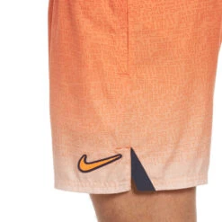 Nike - JDI Fade 5" Volley Short (Atomic Orange) -Nike Swim Equipment Discount Store nike jdi fade 5 volley short atomic orange 4