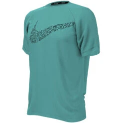 Nike - JDI Swoosh Short Sleeve Hydroguard (Washed Teal) 5 Nike - JDI Swoosh Short Sleeve Hydroguard (Washed Teal) -Nike Swim Equipment Discount Store nike jdi swoosh short sleeve hydroguard washed teal 3