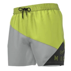 Nike - Logo Jackknife 5" Volley Short (Black) -Nike Swim Equipment Discount Store nike logo jackknife 5 volley short black 6