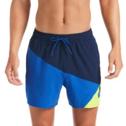 Nike - Logo Jackknife 5" Volley Short (Midnight Navy) -Nike Swim Equipment Discount Store nike logo jackknife 5 volley short midnight navy 3