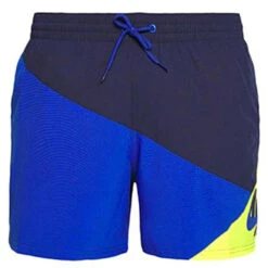 Nike - Logo Jackknife 5" Volley Short (Midnight Navy) -Nike Swim Equipment Discount Store nike logo jackknife 5 volley short midnight navy 4