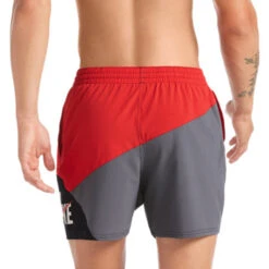 Nike - Logo Jackknife 5" Volley Short (University Red) -Nike Swim Equipment Discount Store nike logo jackknife 5 volley short university red 2