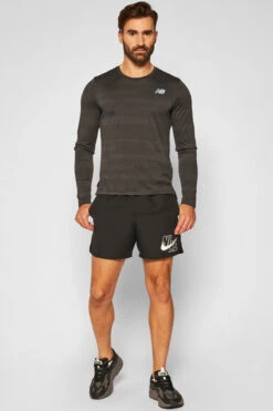 Nike - Logo Lap 5" Volley Short (Black) -Nike Swim Equipment Discount Store nike logo lap 5 volley short black 9