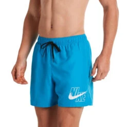 Nike Swim Equipment Discount Store 28 Nike - Logo Lap 5" Volley Short (Laser Blue)