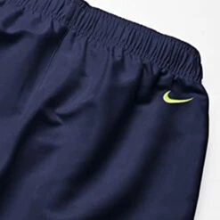Nike - Logo Lap 5" Volley Short (Midnight Navy) -Nike Swim Equipment Discount Store nike logo lap 5 volley short midnight navy 7