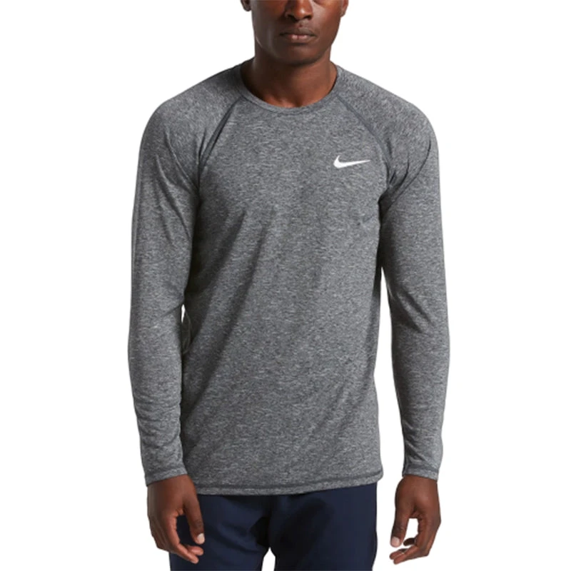 Nike - Long Sleeve Hydroguard T-Shirt (Black) 1 Nike - Long Sleeve Hydroguard T-Shirt (Black)