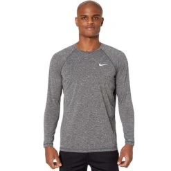 Nike - Long Sleeve Hydroguard T-Shirt (Black) 20 Nike - Long Sleeve Hydroguard T-Shirt (Black) -Nike Swim Equipment Discount Store nike long sleeve hydroguard t shirt black 7