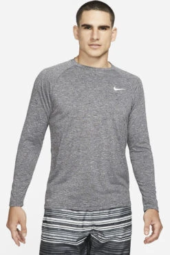 Nike - Long Sleeve Hydroguard T-Shirt (Black) 21 Nike - Long Sleeve Hydroguard T-Shirt (Black) -Nike Swim Equipment Discount Store nike long sleeve hydroguard t shirt black 8