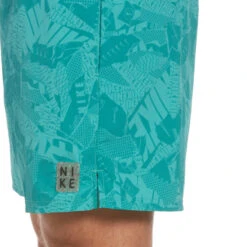 Nike - Men's Swim Collage Icon 5" Volley Short (Washed Teal) -Nike Swim Equipment Discount Store nike mens swim collage icon 5 volley short washed teal 4