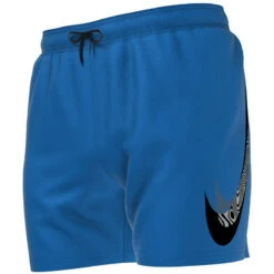 Nike - Men's Swim Liquify Swoosh 5" Volley Short (Game Royal) -Nike Swim Equipment Discount Store nike mens swim liquify swoosh 5 volley short game royal 3