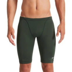 Nike Swim Equipment Discount Store 26 Nike - Men's Swim Poly Solid Jammer (Galactic Jade)