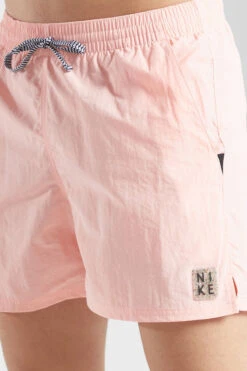 Nike - Men's Swim Solid Icon 5" Volley Short (Bleached Coral) -Nike Swim Equipment Discount Store nike mens swim solid icon 5 volley short bleached coral 5