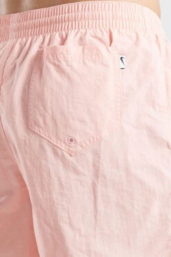 Nike - Men's Swim Solid Icon 5" Volley Short (Bleached Coral) -Nike Swim Equipment Discount Store nike mens swim solid icon 5 volley short bleached coral 7