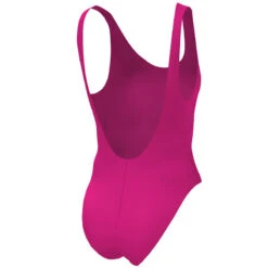 Nike - Multi Logo U-Back One Piece (Pink Prime) -Nike Swim Equipment Discount Store nike multi logo u back one piece pink prime 9