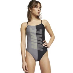 Nike - Rift Racerback One Piece Swimsuit (Black)