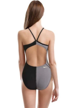 Nike - Rift Racerback One Piece Swimsuit (Black) -Nike Swim Equipment Discount Store nike rift racerback ladies one piece swimsuit black 001 5