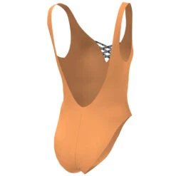 Nike - Sneakerkini U-Back One Piece (Peach Cream) -Nike Swim Equipment Discount Store nike sneakerkini u back one piece peach cream 6