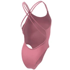 Nike - Solid Hydrastrong Spiderback One Piece (Polarized Pink) -Nike Swim Equipment Discount Store nike solid hydrastrong spiderback one piece polarized pink 6