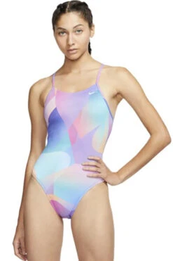 Nike - Spectrum Lace Up Tieback One Piece (Sapphire) 16 Nike - Spectrum Lace Up Tieback One Piece (Sapphire) -Nike Swim Equipment Discount Store nike spectrum lace up tie back one piece swimsuit sapphire 6