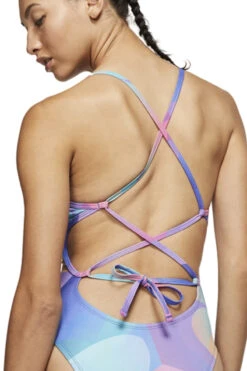 Nike - Spectrum Lace Up Tieback One Piece (Sapphire) 19 Nike - Spectrum Lace Up Tieback One Piece (Sapphire) -Nike Swim Equipment Discount Store nike spectrum lace up tie back one piece swimsuit sapphire 9