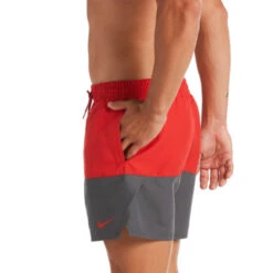 Nike - Split Breaker 5" Volley Short (University Red) 5 Nike - Split Breaker 5" Volley Short (University Red) -Nike Swim Equipment Discount Store nike split breaker 5 volley short university red 3