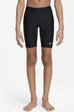 Nike - Swim Boy's Hydrastrong Jammer (Black) -Nike Swim Equipment Discount Store nike swim boys hydrastrong jammer black 3