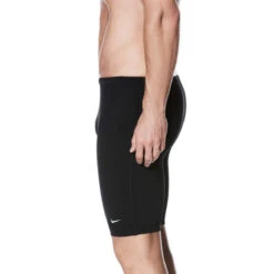 Nike - Swim Men's Hydrastrong Jammer (Black) -Nike Swim Equipment Discount Store nike swim mens hydrastrong jammer black 3