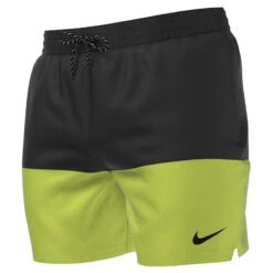 Nike - Swim Men's Split 5" Volley Short (Atomic Green) -Nike Swim Equipment Discount Store nike swim mens split 5 volley short atomic green 4