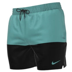 Nike - Swim Men's Split 5" Volley Short (Washed Teal) -Nike Swim Equipment Discount Store nike swim mens split 5 volley short washed teal 3