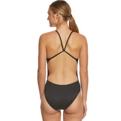 Nike - Fade Sting Cutout One Piece (Black) 10 Nike - Fade Sting Cutout One Piece (Black) -Nike Swim Equipment Discount Store nike swim womens fade sting cut out one piece black 3