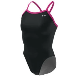 Nike - Swim Women's Solid Racerback One Piece (Pink Prime) 8 Nike - Swim Women's Solid Racerback One Piece (Pink Prime) -Nike Swim Equipment Discount Store nike swim womens solid racerback one piece pink prime 6